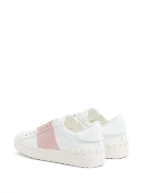 Valentino Garavani Open low-top leather sneakers - White