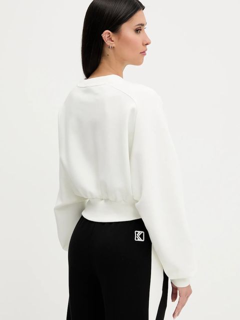 adidas bluza All SZN damska kolor beżowy gładka JV9893