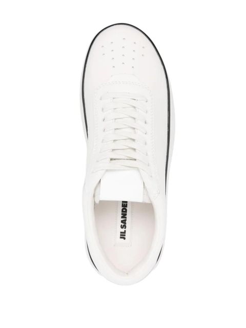 Jil Sander platform sneakers - White