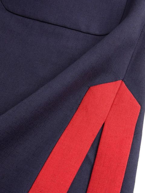 Valentino Garavani midi linen dress - Blue