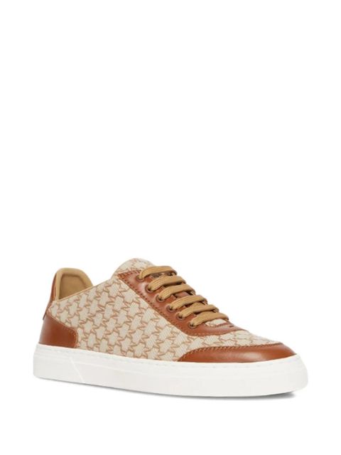 Max Mara monogram panel sneakers - VISONE - zdjęcie produktu nr 2