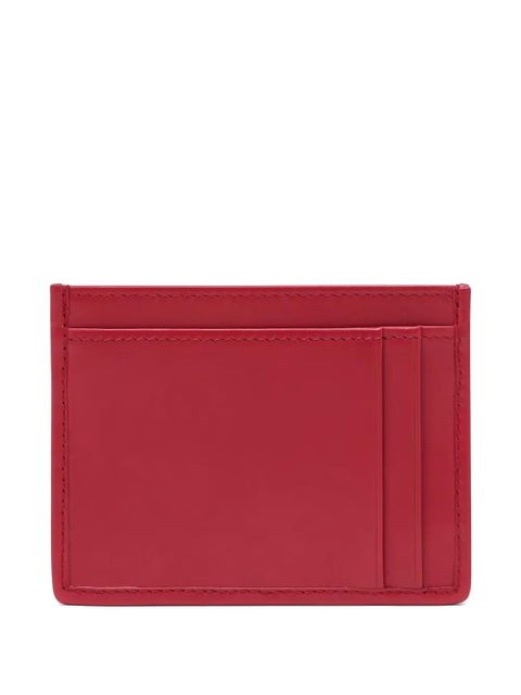 Miu Miu logo quilted cardholder - Red - zdjęcie produktu nr 2