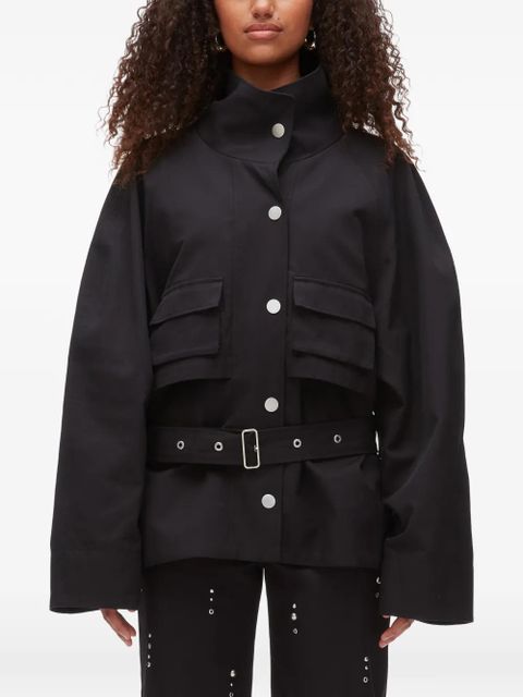 3.1 Phillip Lim belted pocket jacket - Black - zdjęcie produktu nr 2