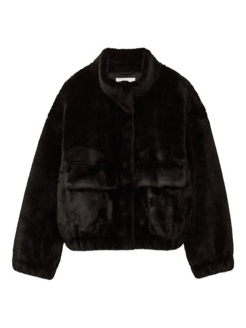 Ba&Sh Paros pockets buttoned coat - Black - zdjęcie produktu nr 1