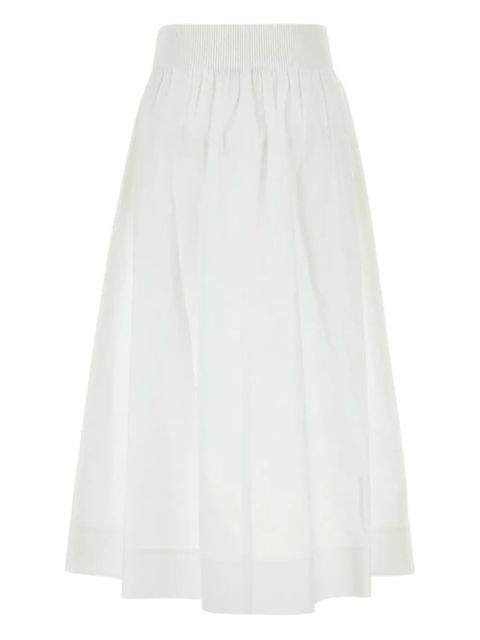 Tory Burch poplin maxi skirt - White - zdjęcie produktu nr 2