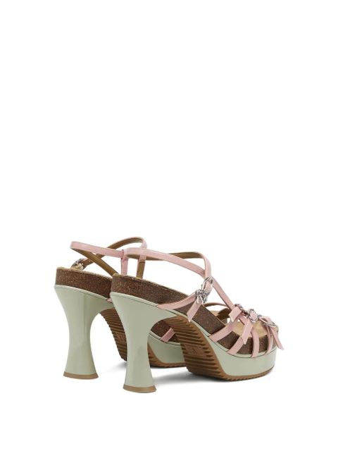 Diesel 105mm D-Woodstock buckled sandals - Pink - zdjęcie produktu nr 2