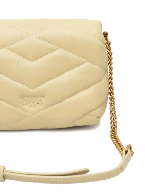 PINKO Love Click shoulder bag - Yellow