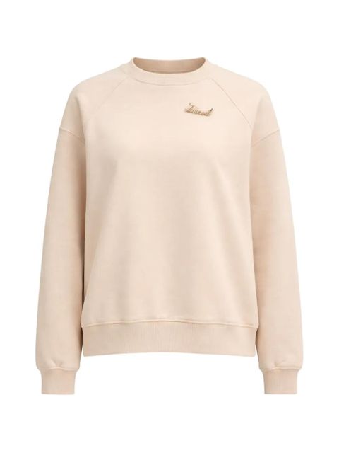 TWINSET logo-detail long-sleeve sweatshirt - Neutrals - zdjęcie produktu nr 1