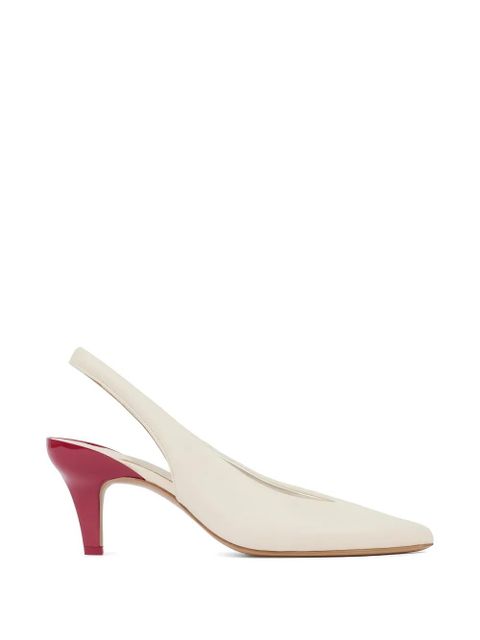 Chloé pointed-toe slingback pumps - Neutrals - zdjęcie produktu nr 1