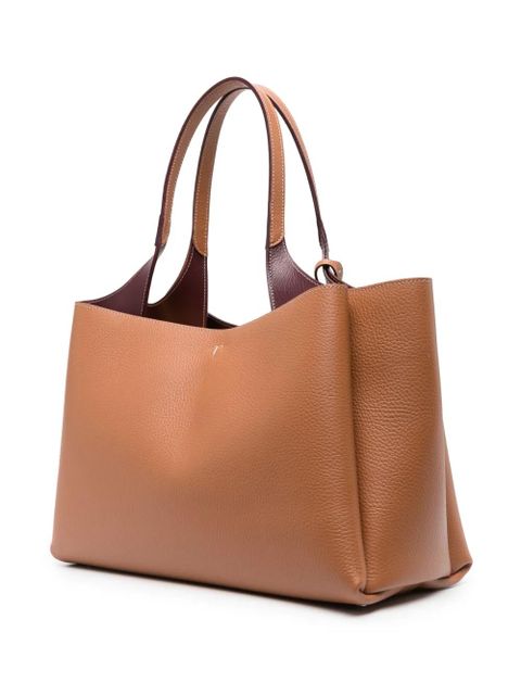 Tod's T Timeless leather tote bag - Brown