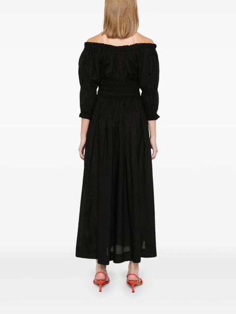 DÔEN Ischia midi dress - Black