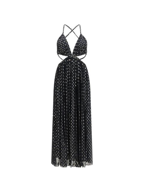 ZIMMERMANN Daylight braid trim cutout maxi dress - Black - zdjęcie produktu nr 1