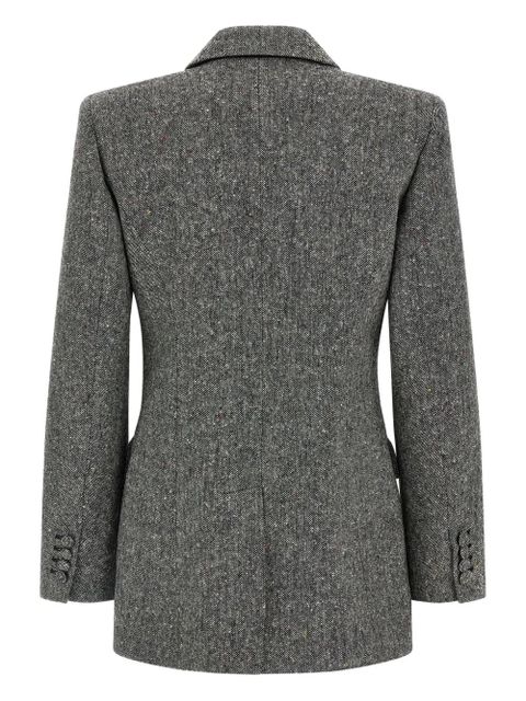 Valentino Garavani peak-lapel double-breasted blazer - Grey