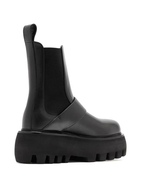 Alexander McQueen Sofa buckle-fastening boots - Black