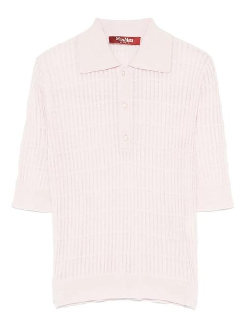 Max Mara Mstgallo polo top - Pink - zdjęcie produktu nr 1