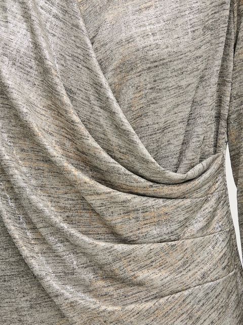 Joseph Ribkoff bluzka damska kolor srebrny melanżowa 253087