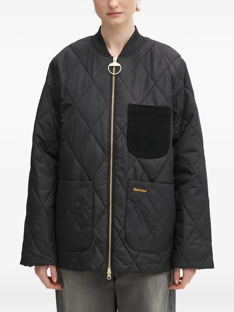 Barbour quilted jacket - Black - zdjęcie produktu nr 1