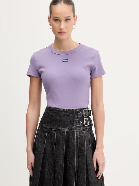 Hugo Blue t-shirt Baby Tee_B