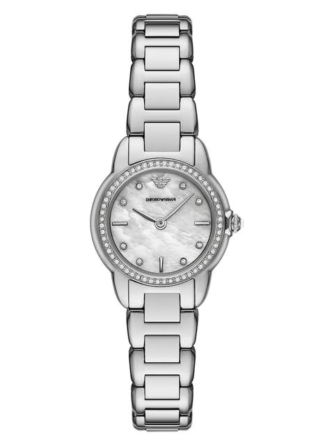 Emporio Armani zegarek MINI MIA damski kolor srebrny AR11669 - zdjęcie produktu nr 1