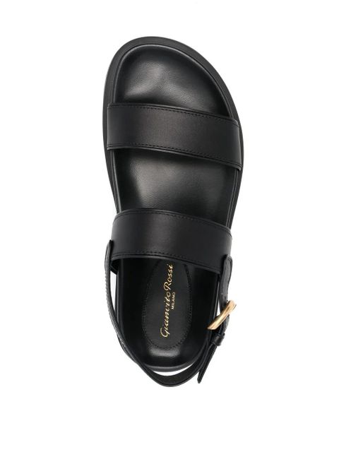 Gianvito Rossi Bilbao leather sandals - Black