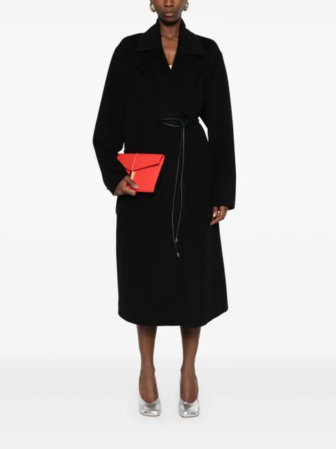 Sportmax belted coat - Black - zdjęcie produktu nr 2