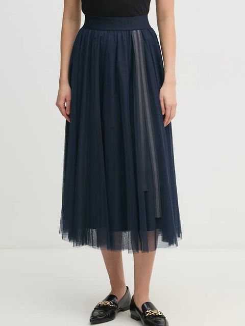 Joop! spódnica kolor granatowy midi rozkloszowana 30046657 - zdjęcie produktu nr 1