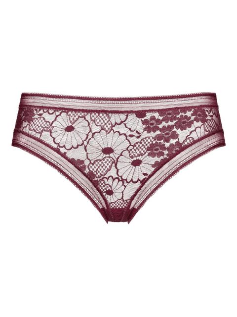 ERES Miellée floral-lace briefs - Purple - zdjęcie produktu nr 1