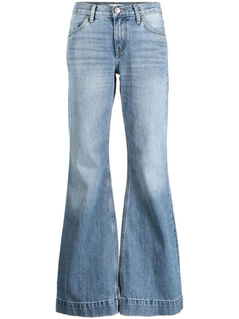 RE/DONE 70s low-rise flared jeans - Blue - zdjęcie produktu nr 2