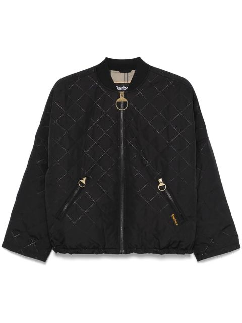 Barbour Emlyn bomber jacket - Black - zdjęcie produktu nr 1