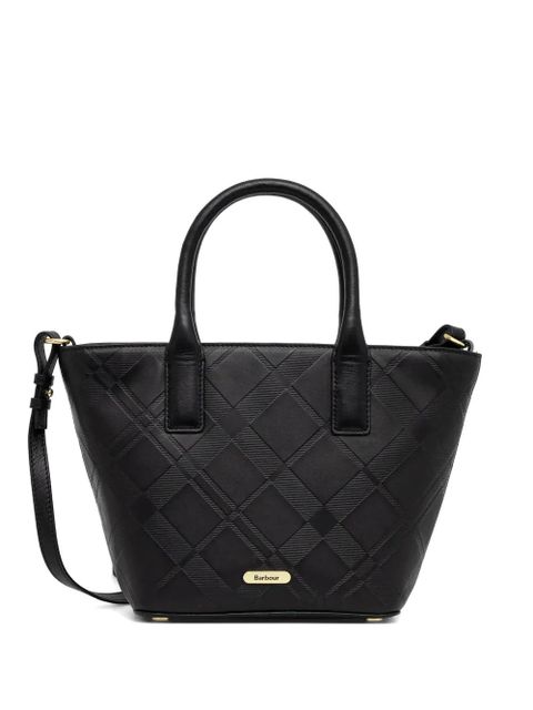 Barbour Birch Deboss quilted tote bag - Black - zdjęcie produktu nr 1
