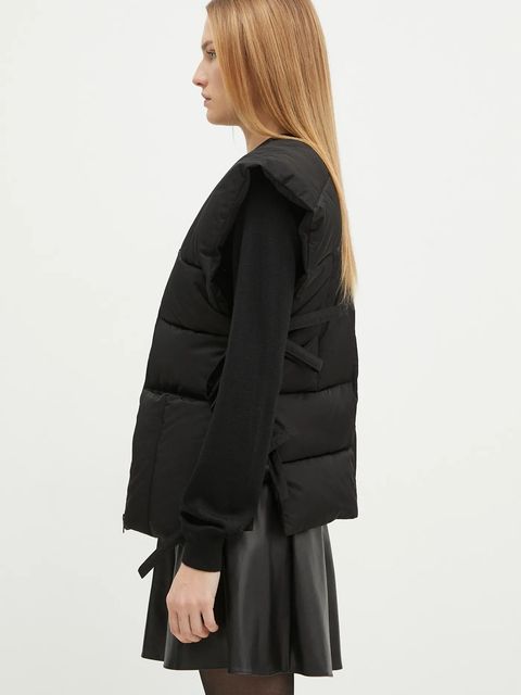 Kenzo bezrękawnik Sleeveless Puffer Jacket damski kolor czarny zimowy FE62OU1269CE.99