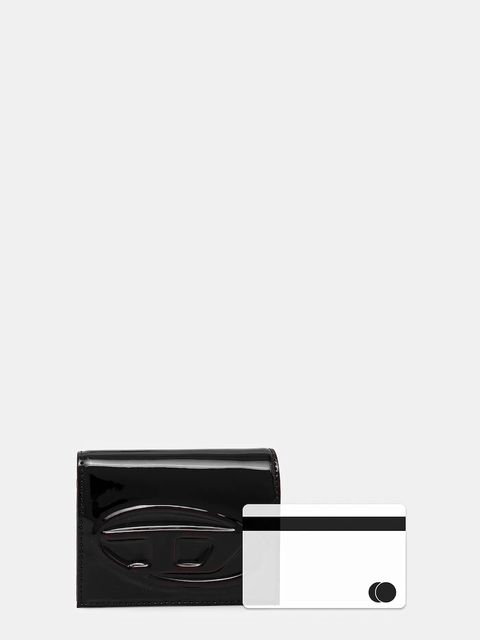 Diesel portfel 1DR 2.0 1DR BI FOLD III damski kolor czarny X10390.P8008