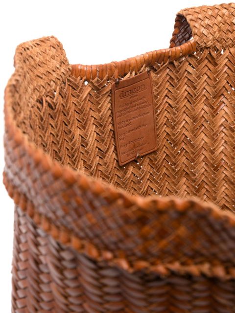 DRAGON DIFFUSION Oversize tote bag - Brown