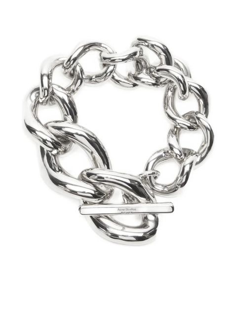 Acne Studios Chunky chain bracelet - Silver - zdjęcie produktu nr 2