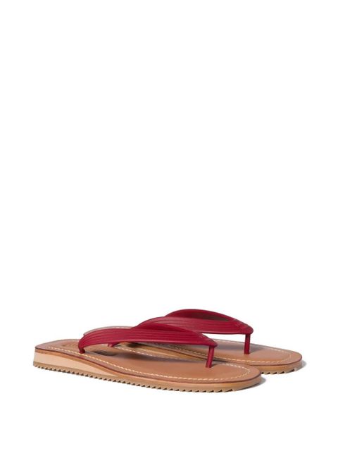 Miu Miu Thong sandals - Red - zdjęcie produktu nr 2