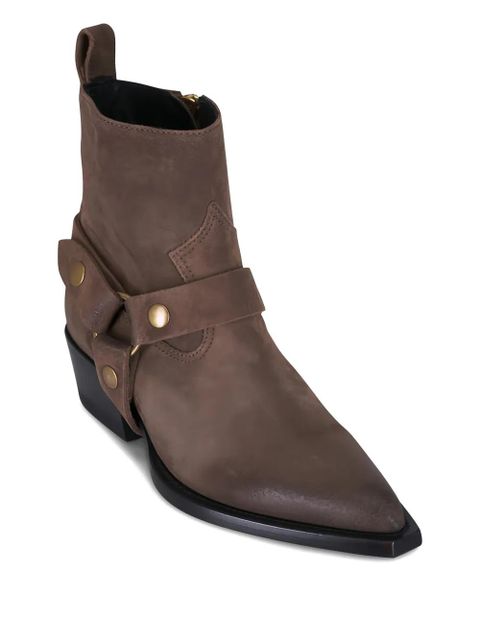 Golden Goose Debbie suede boots - Brown