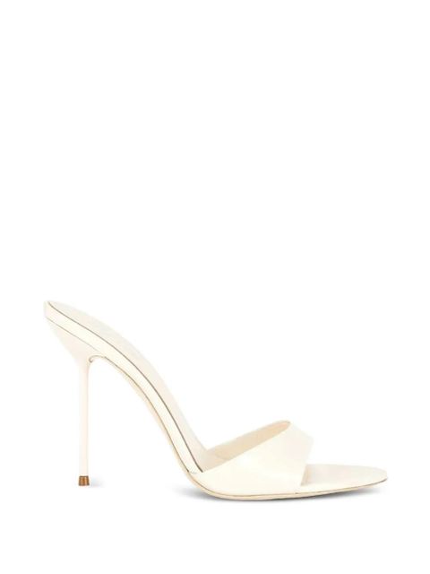 Paris Texas Lidia leather heeled sandals - White - zdjęcie produktu nr 1