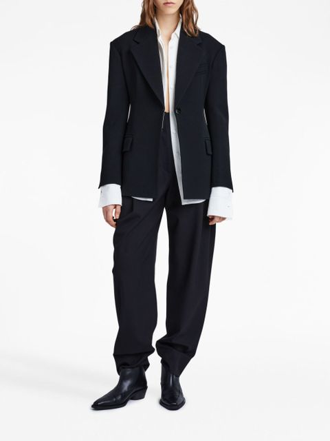 Proenza Schouler tailored slim-cut blazer - Black - zdjęcie produktu nr 2