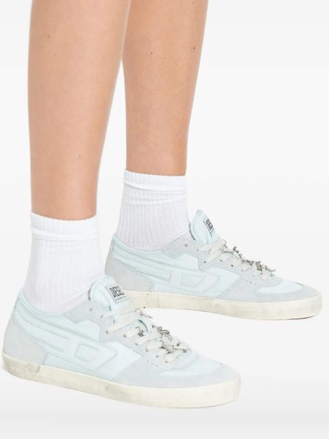 Diesel S-Leroji panelled suede sneakers - Blue - zdjęcie produktu nr 2