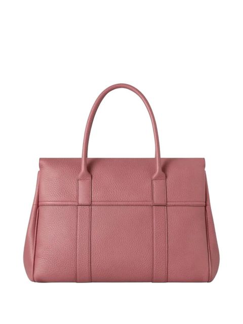 Mulberry Bayswater grained-texture tote bag - Pink - zdjęcie produktu nr 2