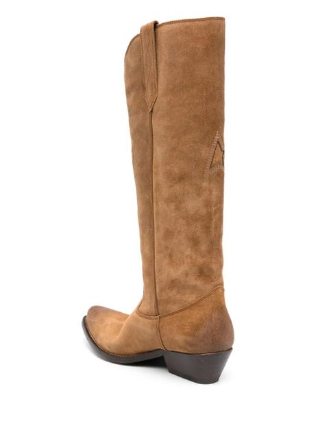 Golden Goose suede Western boots - Brown - zdjęcie produktu nr 2
