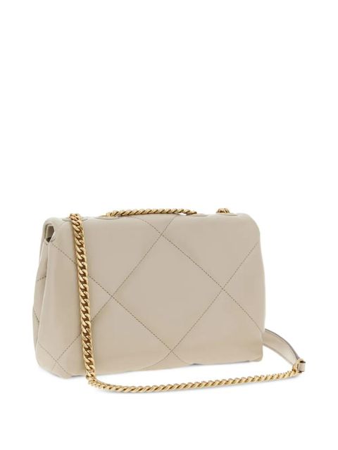 Tory Burch small Kira diamond-quilted cross body bag - Neutrals
