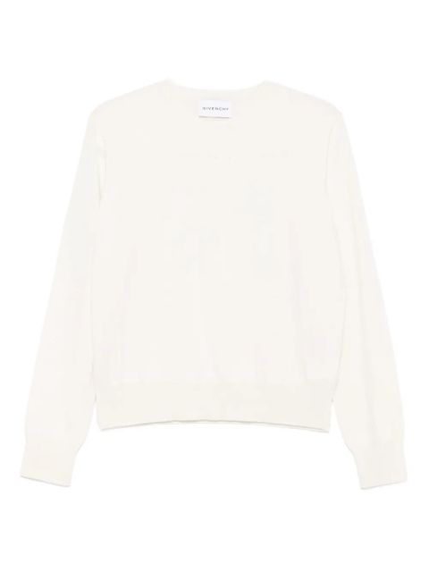 Givenchy long-sleeve cashmere sweater - Neutrals - zdjęcie produktu nr 1
