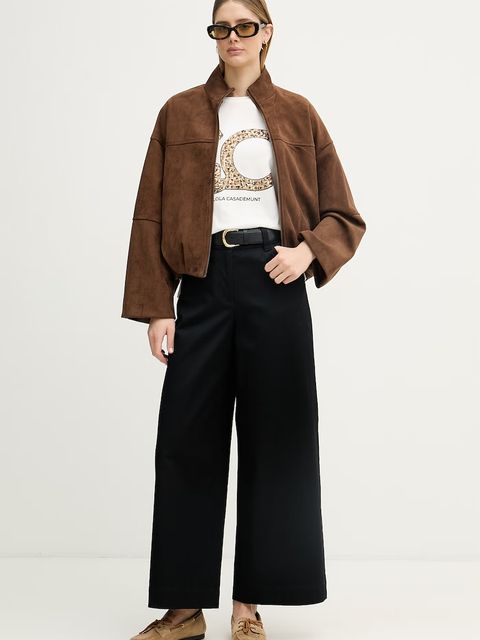 Lola Casademunt T-shirt basic damski bawełniany - zdjęcie produktu nr 1