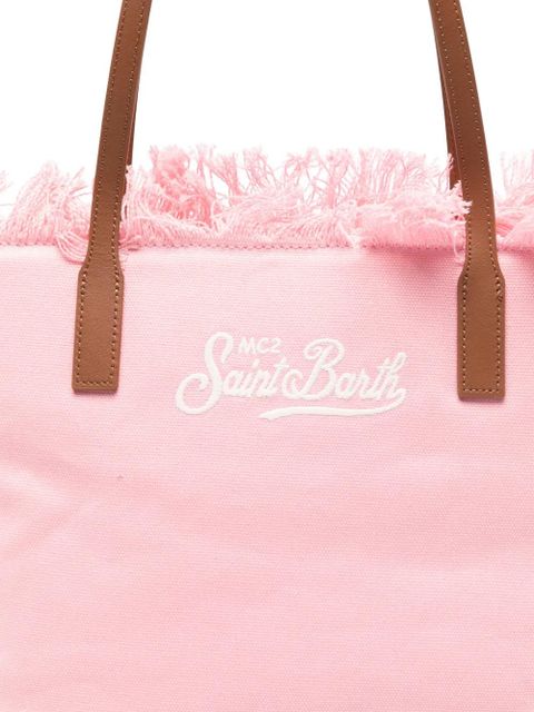 MC2 Saint Barth medium City fringed tote bag - Pink
