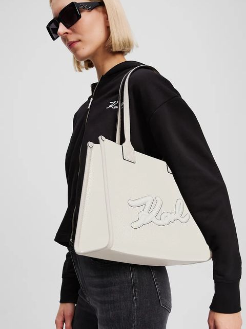 Karl Lagerfeld torebka K/SKUARE kolor biały A1W30042 - zdjęcie produktu nr 2