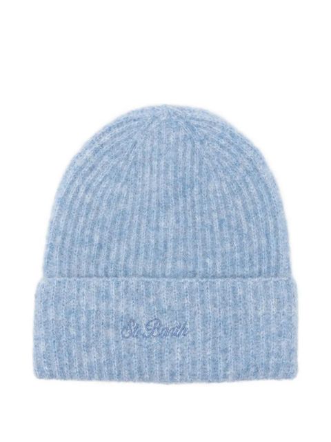 MC2 Saint Barth Moss beanie hat - Blue - zdjęcie produktu nr 1