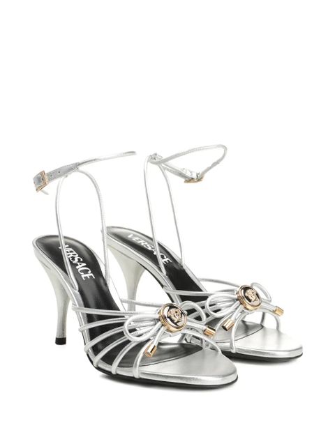 Versace La Medusa heeled sandals - Silver