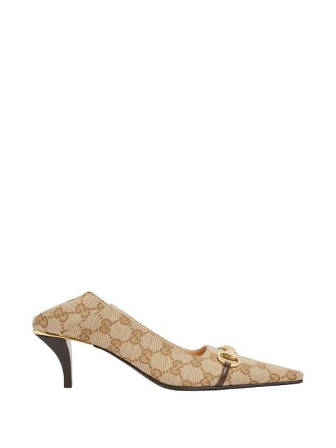 Gucci Horsebit GG pumps - Neutrals