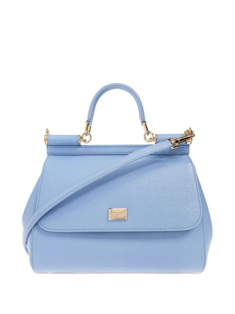 Dolce & Gabbana large Sicily tote bag - Blue - zdjęcie produktu nr 1